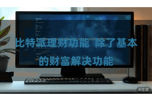 比特派理财功能  除了基本的财富解决功能