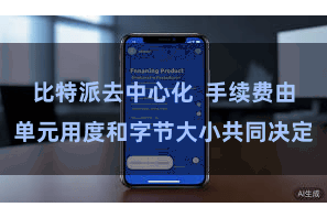 比特派去中心化  手续费由单元用度和字节大小共同决定