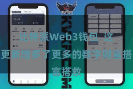 比特派Web3钱包  这次更新增多了更多的数字财富搭救