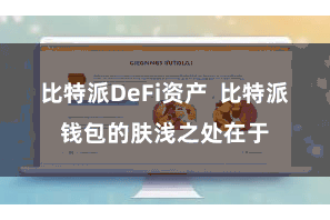 比特派DeFi资产  比特派钱包的肤浅之处在于