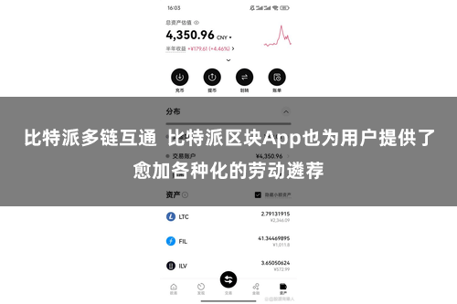 比特派多链互通  比特派区块App也为用户提供了愈加各种化的劳动遴荐